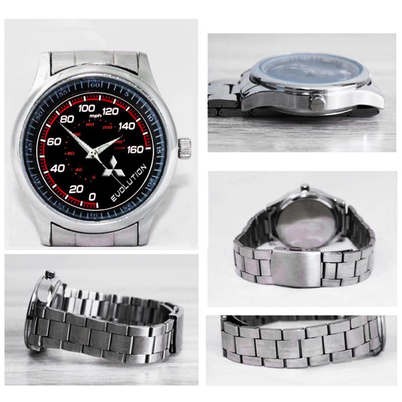 Hot item! mitsubishi lancer evo classic speedometer custom sport metal watch