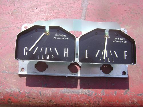1963 1964 cadillac fuel and temperature gages