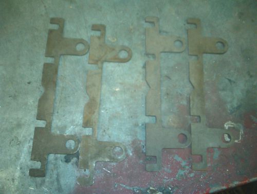 5/16" pushrod guide plates small block chevrolet fasten to headbolts