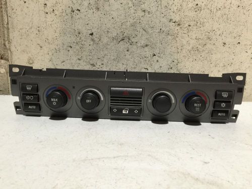 02-05 bmw e65 745i 760i a/c ac heat heater climate control unit switch 33015 c#7
