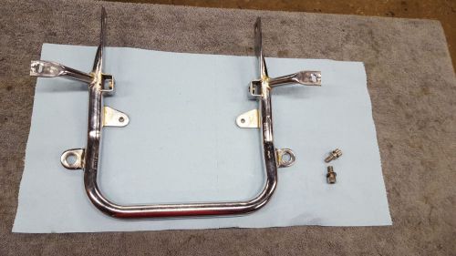 Banshee stock chrome rear grab bar with stainless mounting bolts