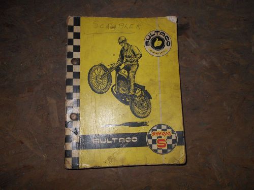 Bultaco info characteristics,maintenance data and spares list