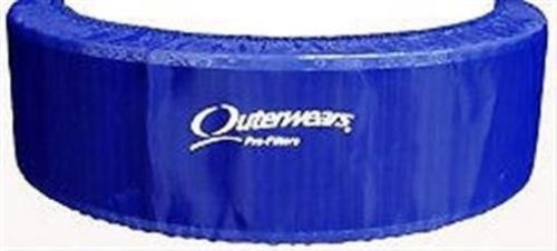 Outerwear blue 14 x 4 air cleaner dirt racing modified ump imca outer wear blu