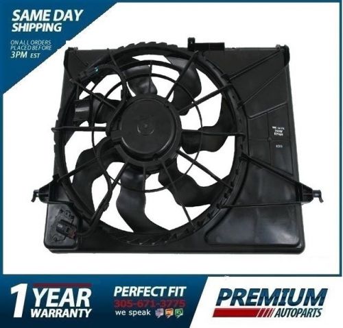 1 engine cooling fan assembly halla 25380 2g200 fits kia optima