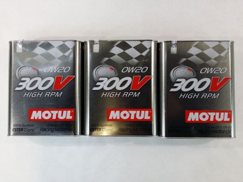 Uc412 104239 motul 300v 0w-20  high rpm engine oil 2pk. (4liters)