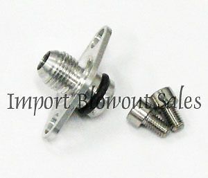 Fuel rail fitting -6an feed fpr mitsubishi eclipse eagle talon dsm 4g63 1g 90-94
