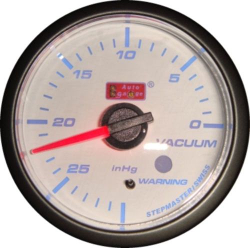 New blue led 52mm stepper motor vacuum gauge inhg