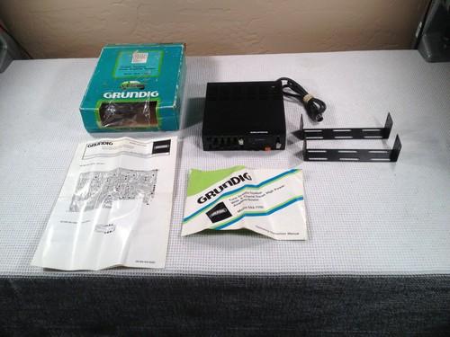 Grundig gaa-7700 graphic equalizer power amplifier system