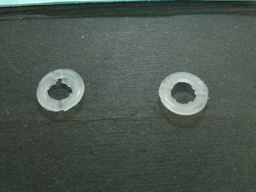 1967 camaro, 67 firebird clear lock knob ferrule set (2) show quality