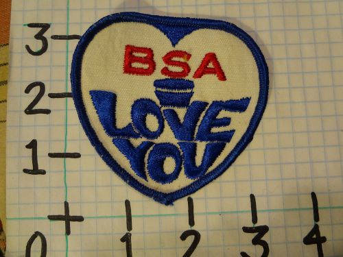 Vintage nos bsa motorcycle patch from the 70's 007 love