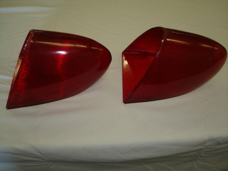 1954-55 packard clipper nos pair of tail light lenses