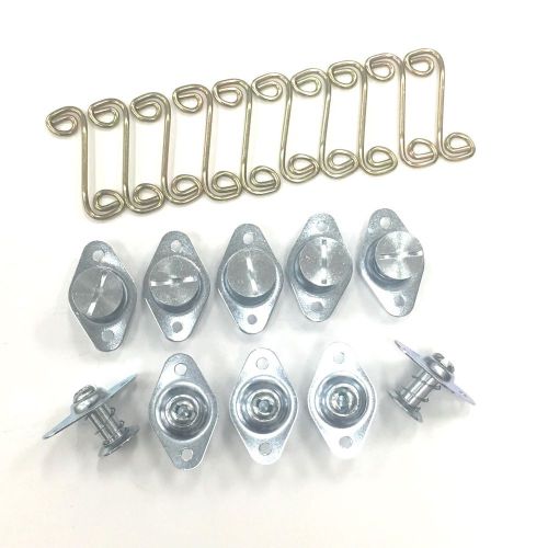 5/16&#034; self eject .700&#034; long dzus fasteners with 1-1/8&#034; springs