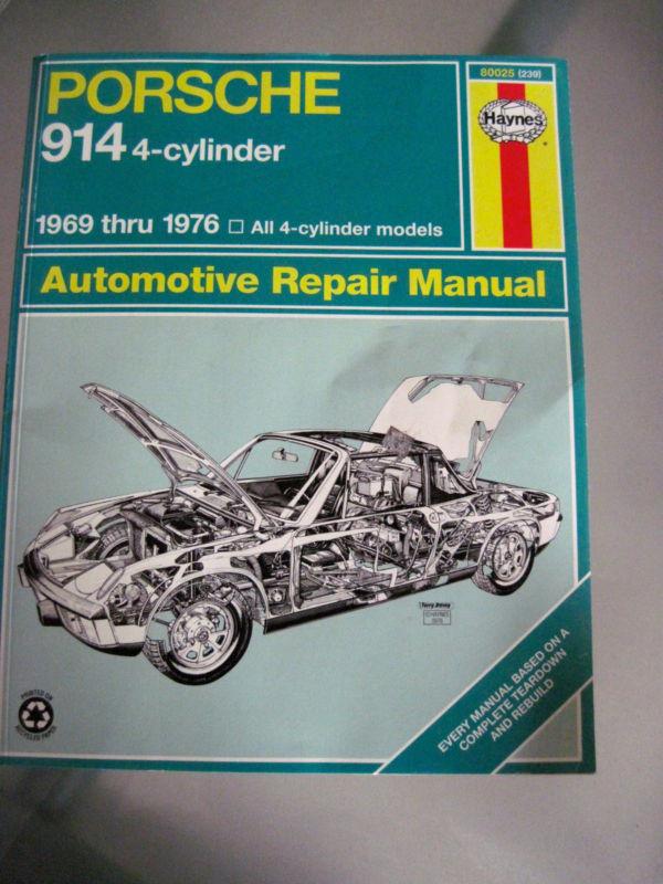 Porsche 914 haynes manual