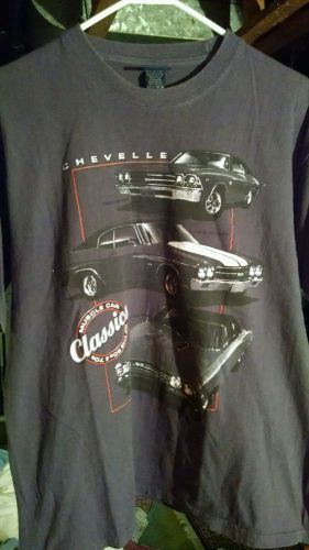 Chevelle muscle car classics of the 60's &amp; 70's t-shirt medium