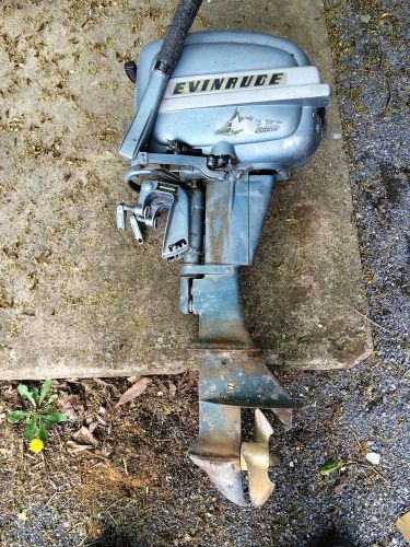1954 evinrude 7.5hp outboard