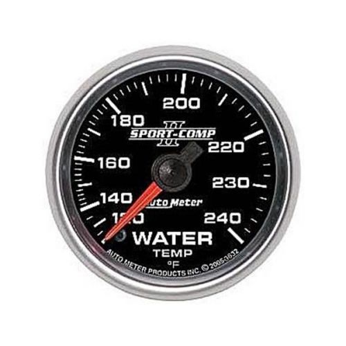 Atm3632 -  auto meter 3632 sport-comp ii analog  2 1/16" gauges 120-240 degrees