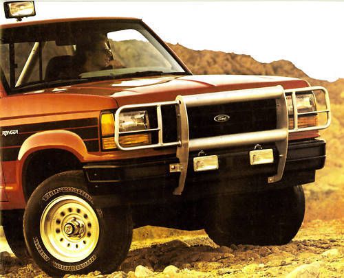 1989 ford ranger factory brochure-supercab-xlt-sxt-4x4