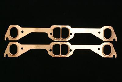 Sce gaskets 4128 exhaust gaskets header copper d-port pontiac v8 pair