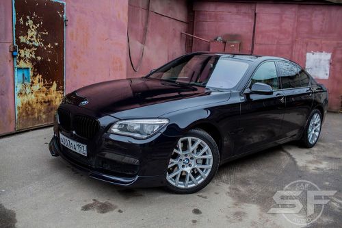 Bmw 7 f01 f02 m-package only front lip spoiler body kit hand made like hamann