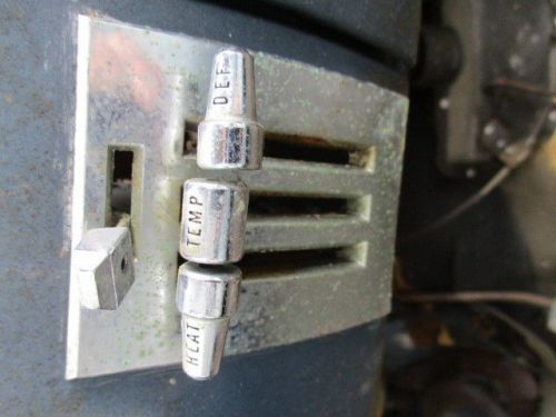 64 65 ford falcon heater control with face plate and knobs