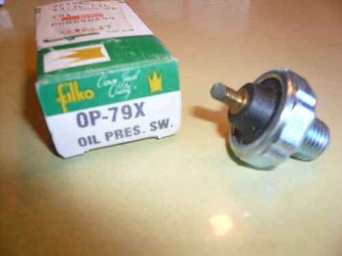 Op-79x oil pressure sender ford lincoln mercury nos vintage