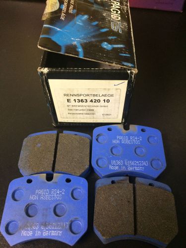 Pagid rs blue e 1363 420 10 racing brake pads for ap &amp; ld20 calipers.