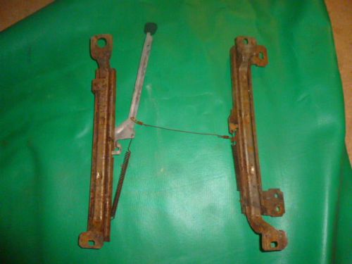 1976-1981 camaro trans am firebird pasengers bucket seat right  track