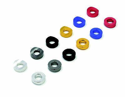 Drc rim lock spacers blue red silver gold titanium color black