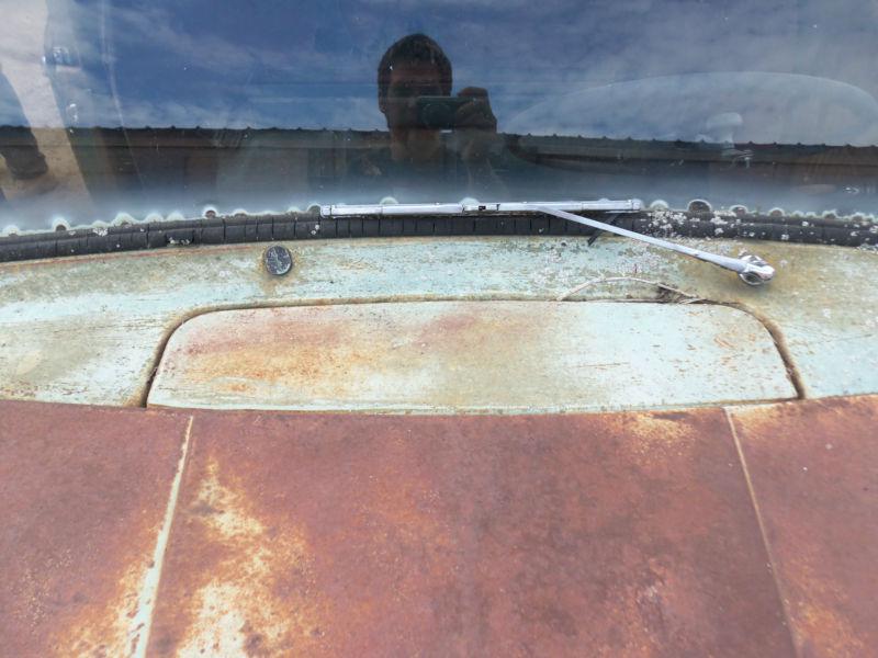 48 49 50 51 52 ford pickup truck cowl fresh air vent linkage handle cover