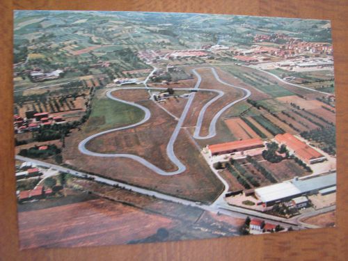 Aerial view of ferrari track &amp; plant~maranello printed