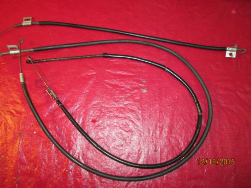1967-72 chevy &amp; gmc truck dashboard air control unit cables