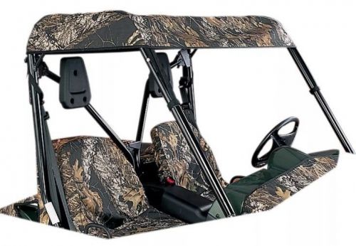 Hatchie bottom kawasaki mule utv roof cover camo hardwoods 600 610 05-16