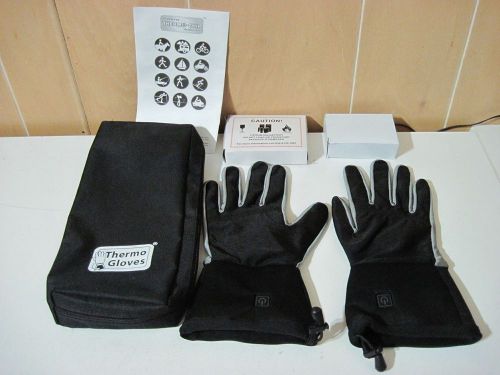 New thermo gloves battery heated w/ thermo chip heated thermo gear l-xl