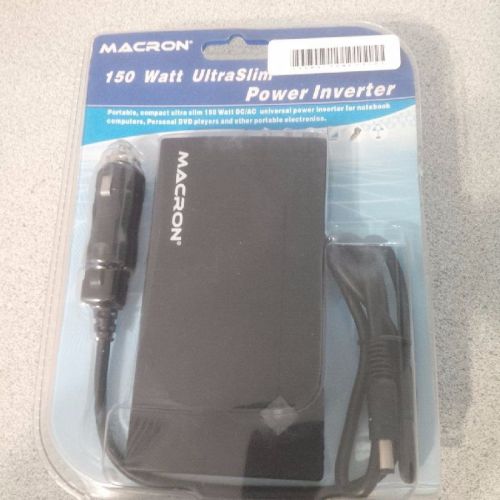 Macron power inverter 150 watt ultraslim (including usb charging port)