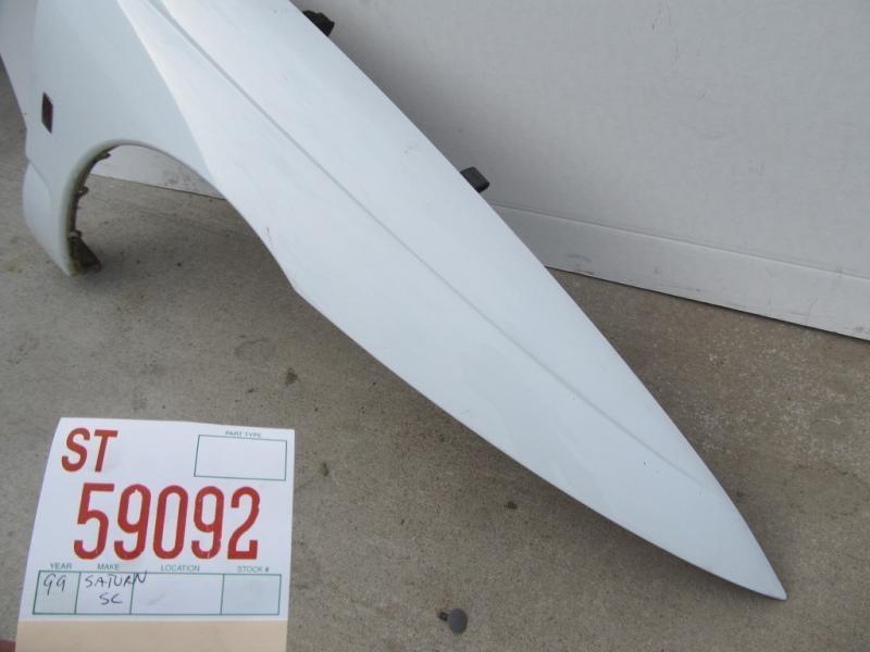 97 98 99 00 SATURN SC2 COUPE RIGHT PASSENGER FENDER PANEL OEM WHITE SCRATCHES, US $129.99, image 2