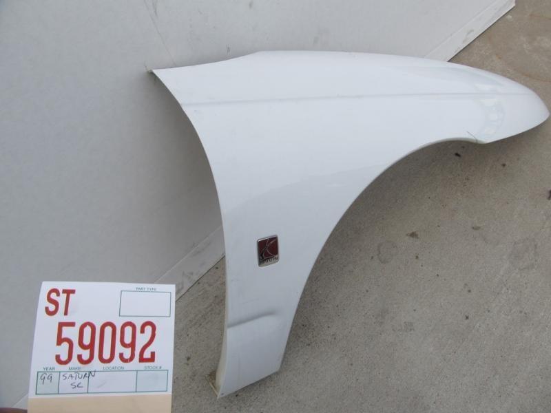 97 98 99 00 SATURN SC2 COUPE RIGHT PASSENGER FENDER PANEL OEM WHITE SCRATCHES, US $129.99, image 3