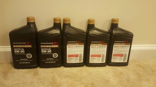 5 quarts honda genuine 5w-30