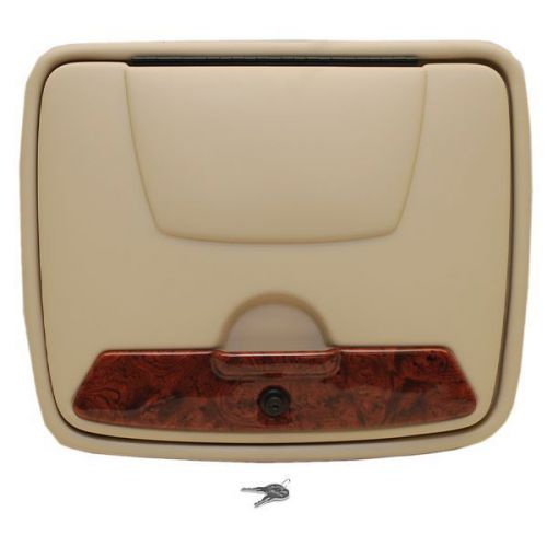 Tracker marine 159660 beige locking boat glove compartment box hatch door