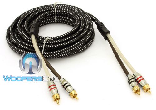 Sundown audio 12ft saz 2channel solid 100% ofc copper twisted rca amplifier wire