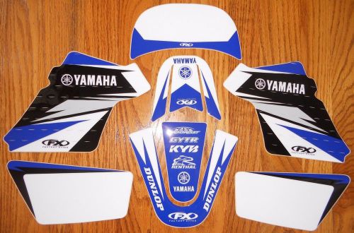 Factory effex team yamaha pw 50 evo graphics decals kit pw50 (90-15) 17-01206