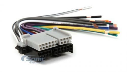 Scosche gm02rb aftermarket stereo reverse wire harness for 1988-05 gm vehicles