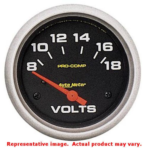 Auto meter 5492 pro-comp series brushed aluminum 2-5/8&#034; (66.7mm) range: 8-18v f