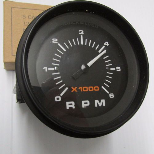 Buy NEW QUICKSILVER / MERCURY TACHOMETER Gauge Tach 6000 RPM PART in