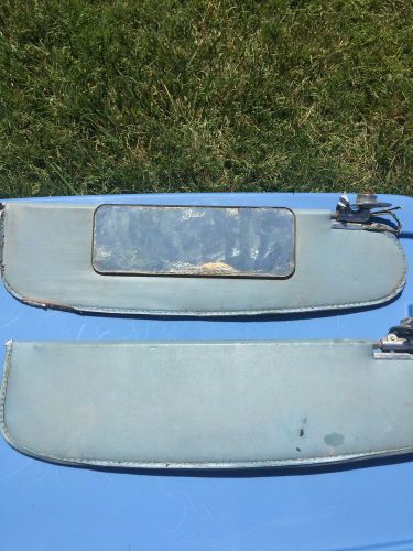 1949-1951 buick interior sun visor w/ mirror roadmaster super eight