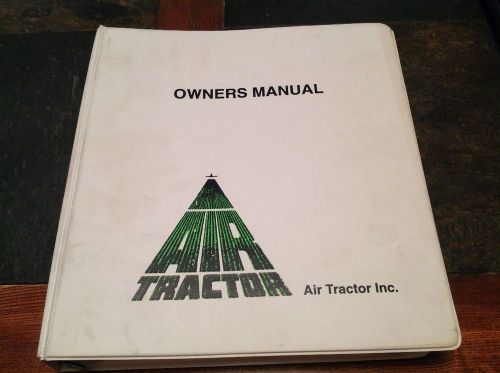 Air tractor at-401 &amp; at-401b owners manual