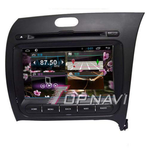 8&#034; quad core android 4.4 auto dvd player for kia k3 rhd car radio gps navigation