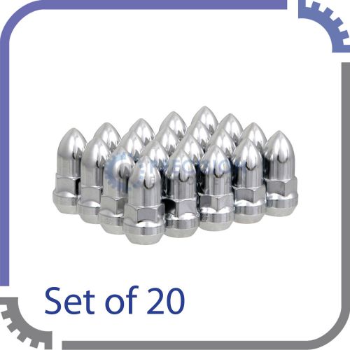 Purchase 20 cragar/others unilug mag wheel 3/4 shank lug nuts & offset