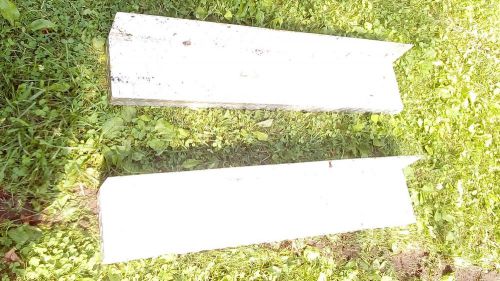 Pickup truck running boards