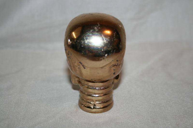 Buy BRASS SKULL SHIFT KNOB JOCKEY SHIFT CUSTOM SUICIDE SHIFTER CANE