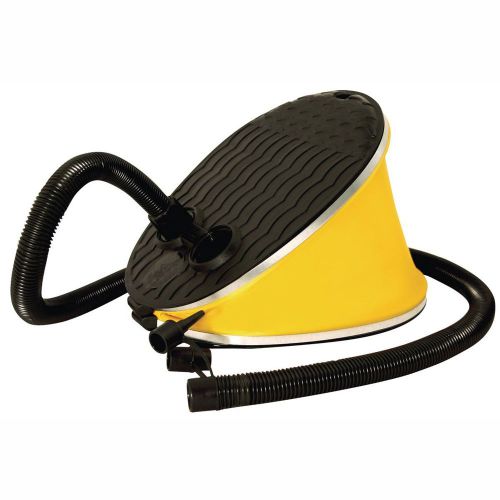 Airhead bellows action foot pump black/yellow (ahp-f1)